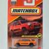 Matchbox 2025 Mix 4 Super Chase - Toyota 4Runner orange JPB68