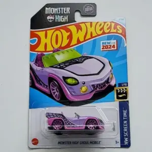 Hot wheels 2024 HW Screen Time 1 of 10 Monster High Ghoul Mobile purple HRY45