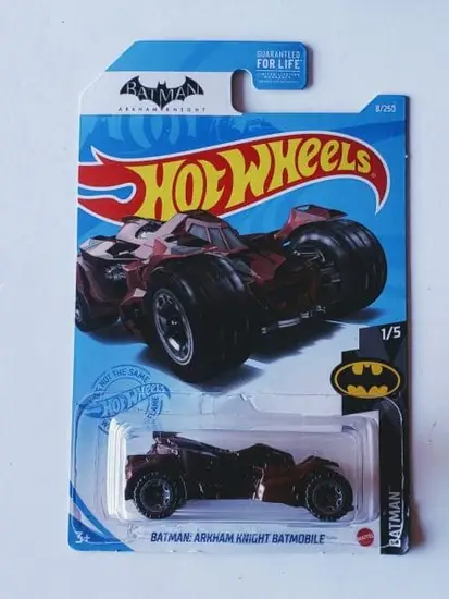 Hot Wheels 2021 Batman 1 of 5 Batman Arkham Knight Batmobile Red