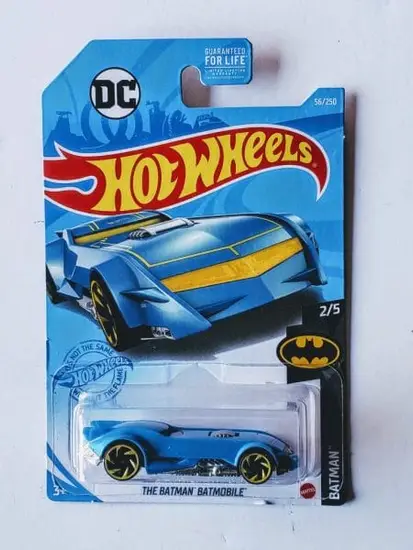 Hot Wheels 2021 Batman 2 of 5 The Batman Batmobile (blue) GRX87