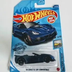Hot Wheels 2020 Factory Fresh 2019 Corvette ZR1 Convertible (blue) GHF01