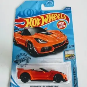Hot Wheels 2020 Factory Fresh 2019 Corvette ZR1 Convertible (orange) GHB34