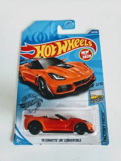 Hot Wheels 2020 Factory Fresh 2019 Corvette ZR1 Convertible (orange) GHB34