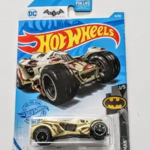 Hot Wheels 2021 Batman 1 of 5 Batman Arkham Knight Batmobile Brown Camouflage
