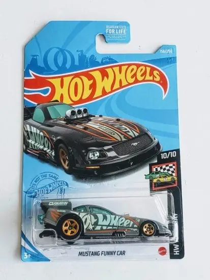 Hot Wheels 2021 HW Race Day 10 of 10 Mustang Funny Car (Treasure Hunt)