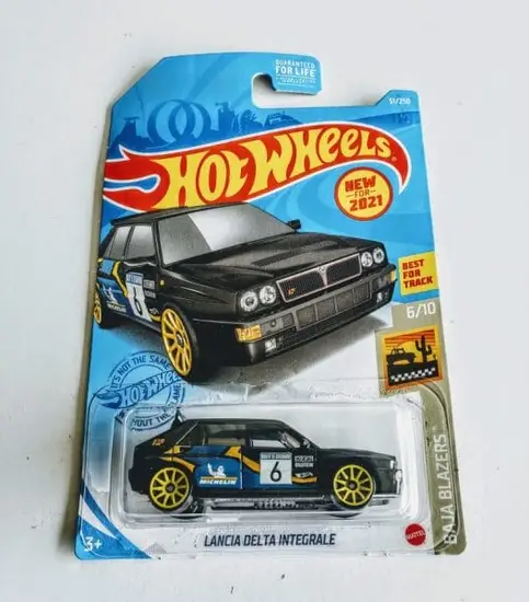 Hot Wheels 2021 Baja Blazers Lancia Delta Integrale Black