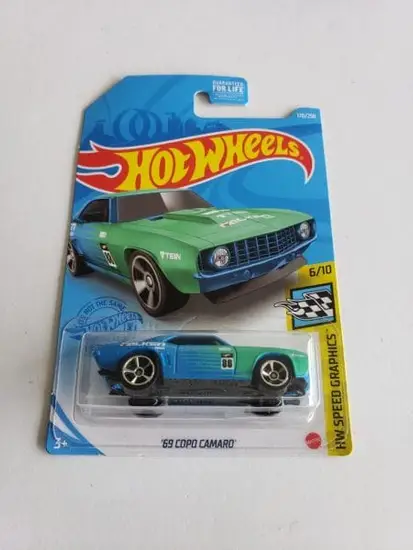 Hot Wheels 2021 HW Speed Graphics 1969 Copo Camaro (Falken Tires)