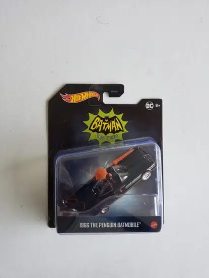 Hot Wheels 2021 Batman Premium 1:50 scale - 1966  The Penguin Batmobile GVN16
