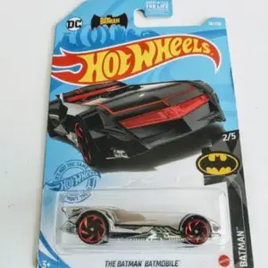 Hot Wheels 2021 Batman 2 of 5 The Batman Batmobile (Chrome) GTB55
