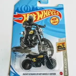 Hot Wheels 2021 Baja Blazers Ducati Scrambler Moon Eyes Hot Wheels Edition GRX24