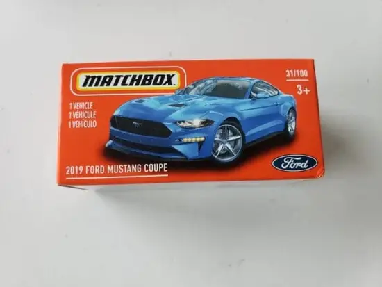 Matchbox 2021 Power Grabs 2019 Ford Mustang Coupe GXN48