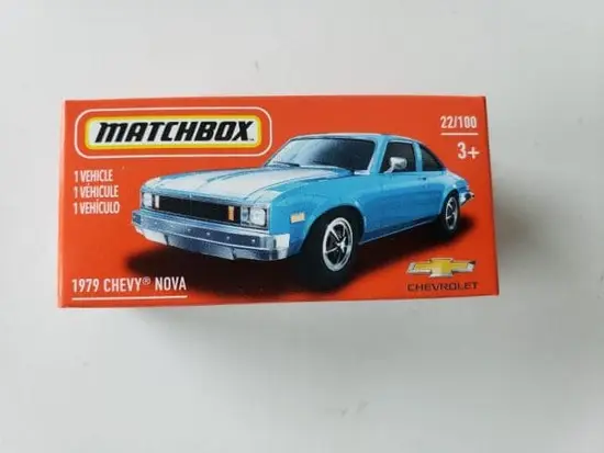 Matchbox 2021 Power Grabs 1979 Chevy Nova GXN28