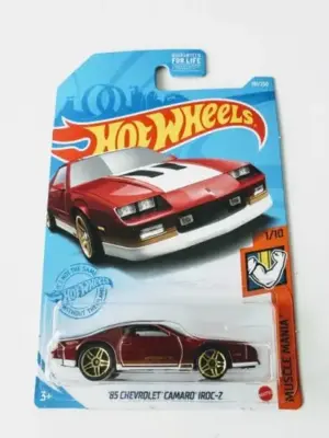 20210604_111907.webp Hot Wheels 2021 Muscle Mania 1985 Chevrolet Camaro Iroc-Z Red GTB40