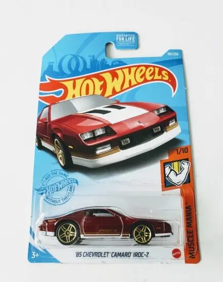 Hot Wheels 2021 Muscle Mania 1985 Chevrolet Camaro Iroc-Z Red GTB40
