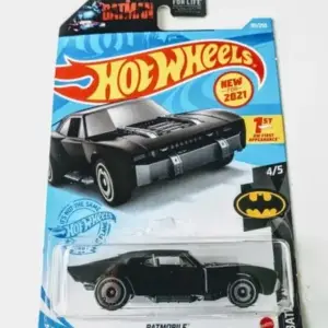 Hot Wheels 2021 Batman-  Batmobile (From 2021 The Batman Movie) GRX23 Black matte