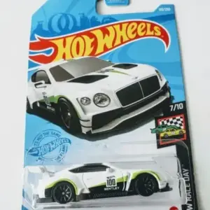 Hot Wheels 2021 HW Race Day 2018 Bentley Continental GT3 white GTC29
