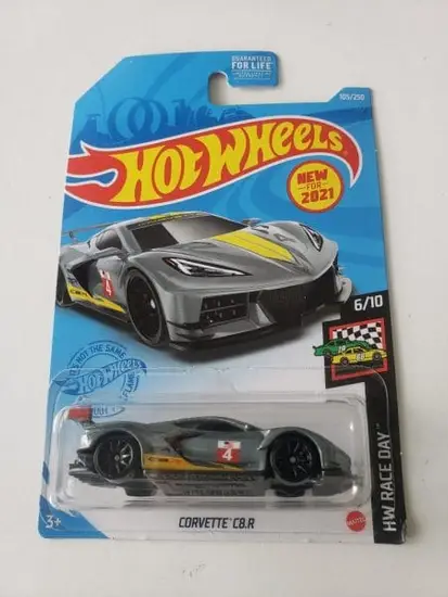 Hot Wheels 2021 HW Race Day Corvette C8.R (Gray) GTB66