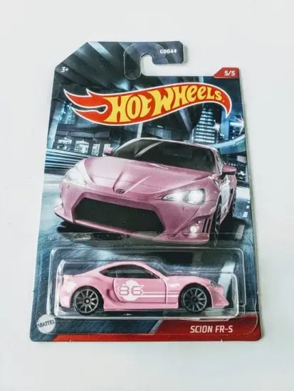 Hot Wheels 2021 Cult Racers 5 of 5 Scion FR-S pink GRP22
