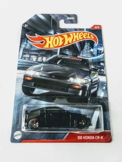 Hot Wheels 2021 Cult Racers 4 of 5 1988 Honda CRX black GRP21