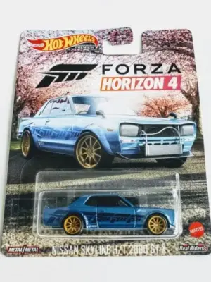 Hot Wheels 2021 Replica Entertainment Forza Horizon 4 Nissan Skyline H/T 2000 GTX GRL69