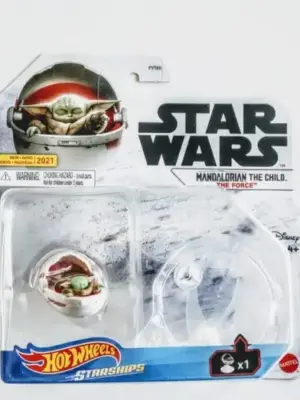 Hot Wheels 2021 Star Wars Starships Mandalorian The Child "The Force"