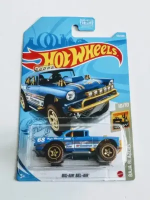 Hot Wheels 2021 Baja Blazers Big-Air Bel-Air  Blue (Kroger exclusive)