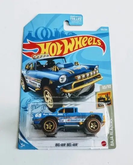 Hot Wheels 2021 Baja Blazers Big-Air Bel-Air  Blue (Kroger exclusive)