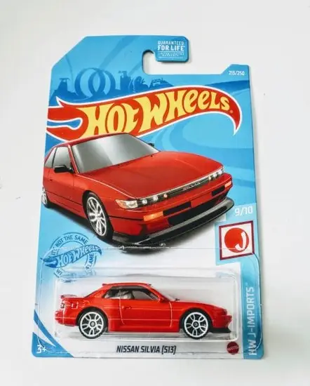 Hot Wheels 2021 HW J-Imports 9 of 10 Nissan Silva (S13) Red GTB07