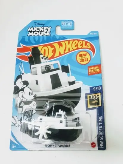 Hot Wheels 2021 HW Screen Time Disney Steamboat GRX18