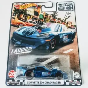 Hot Wheels 2021 Boulevard Mix 2 - 26 of 30 Corvette Z06 Drag Racer GRL96