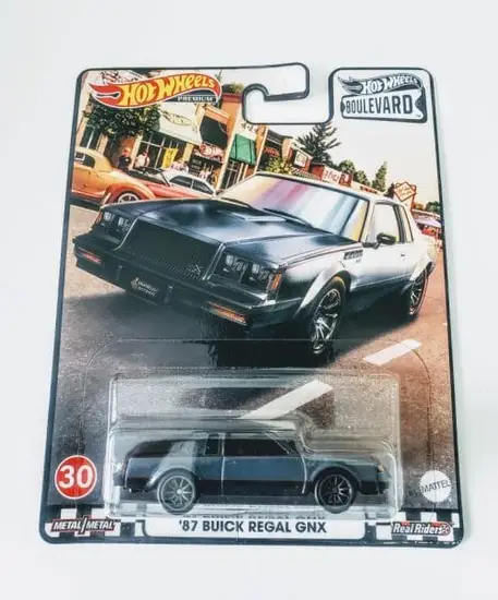 Hot Wheels 2021 Boulevard Mix 2 - 30 of 30 1987 Buick Regal GNX black  GRL94
