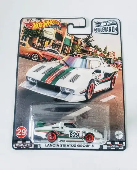 Hot Wheels 2021 Boulevard Mix 2 - 29 of 30 Lancia Stratos Group 5 GRM01