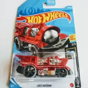 Hot Wheels 2021 X-Raycers Loco Motorin Red GTC48