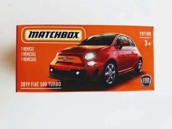 Matchbox 2021 Power Grabs 19 of 100 - 2019 Fiat 500 Turbo GXN21