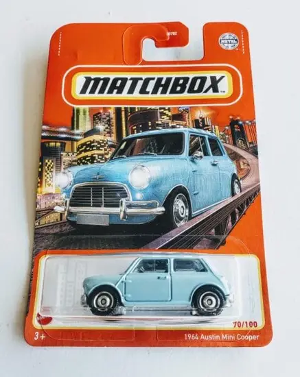 Matchbox 2021 70 of 100 1964 Austin Mini Cooper GXV80