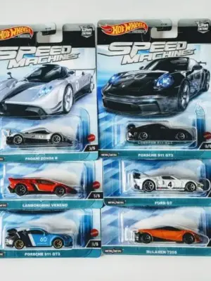 Hot Wheels 2023 Car Culture Speed Machines Complete set w/chase FPY86 959A