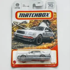 Matchbox 2023 - 93 of 100 MBX Highway 1994 Lexus LS400 grey 70th special edition HKW84
