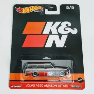 Hot wheels 2023 Pop Culture Speed Graphics 5 of 5 Volvo P220 Amazon Estate Zamac HKD07