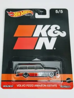 Hot wheels 2023 Pop Culture Speed Graphics 5 of 5 Volvo P220 Amazon Estate Zamac HKD07