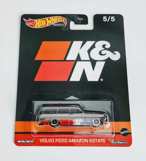 Hot wheels 2023 Pop Culture Speed Graphics 5 of 5 Volvo P220 Amazon Estate Zamac HKD07