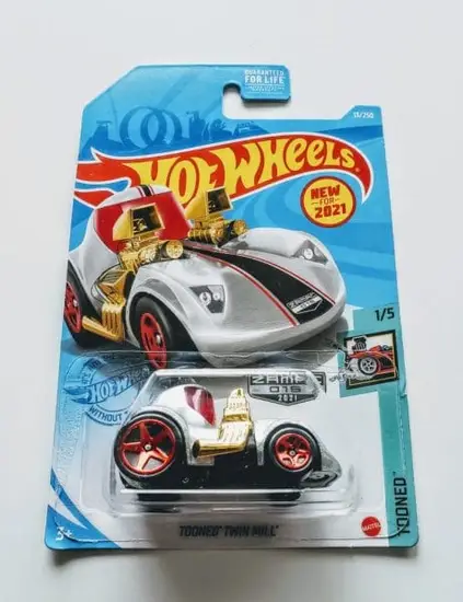 Hot Wheels 2021 Tooned Twin Mill Zamac 16 of 16 GTD28