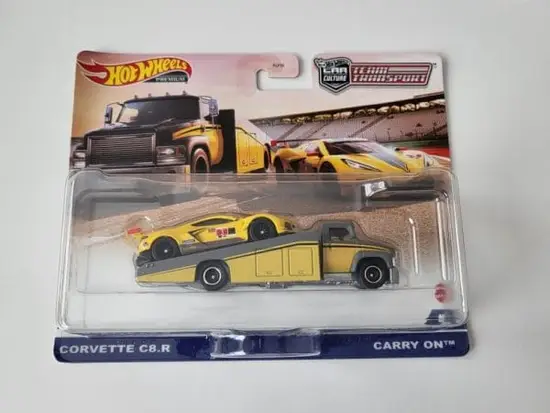 Hot Wheels 2021 Car Culture Team Transport 36 of 37 Corvette C8.R Carry On GRK67