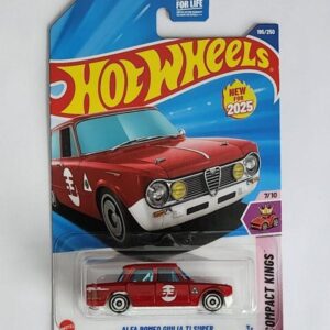Hot wheels 2025 Compact Kings 5 of 5 Alfa Romeo Giulia TI Super red