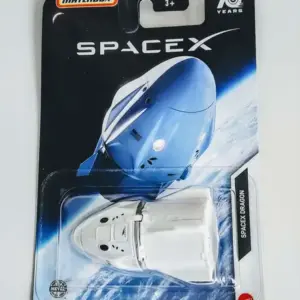 Matchbox 2023 Space X Dragon Shuttle white