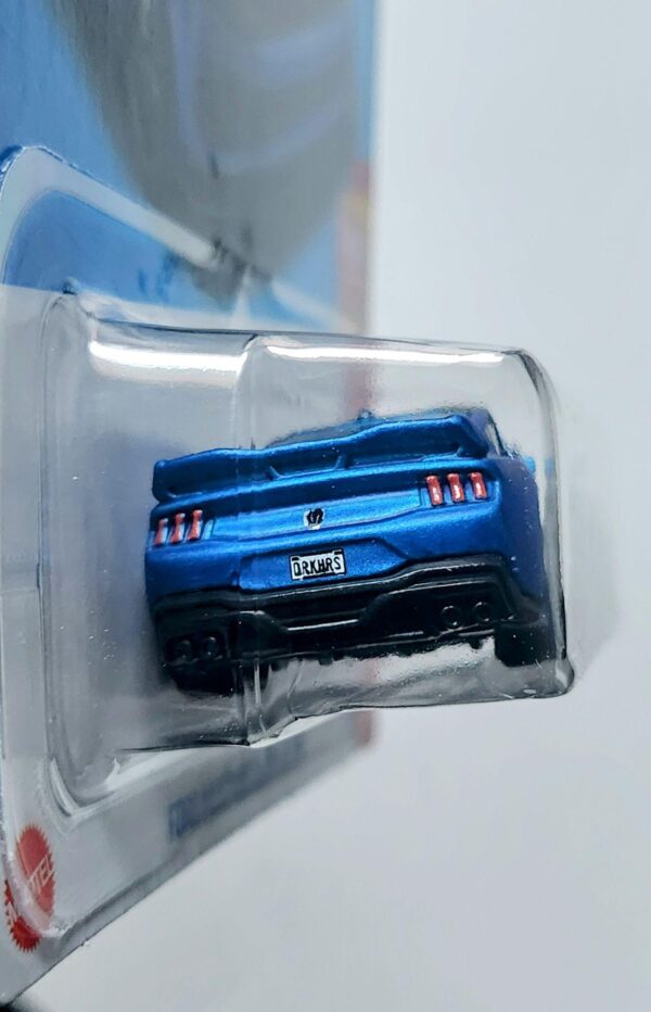 Hot Wheels 2024 Then and Now 10 of 10 Ford Mustang Dark Horse matte blue HRY93
