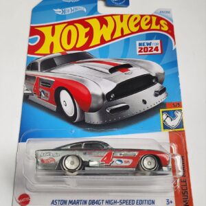 Hot Wheels 2024 Muscle Mania 5 of 5 Aston Martin DB4GT High-Speed Edition Zamac HRY86