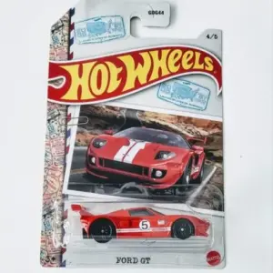 Hot Wheels 2022 World Class Racers 4 of 5 Ford GT Red HDH25