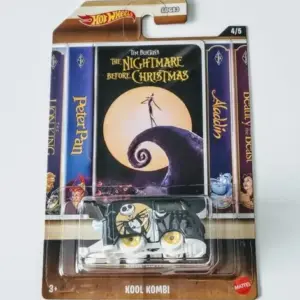 Hot Wheels 2022 Disney Classic Movie Series 4 of 5 Kool Kombi Black HDG58