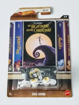 Hot Wheels 2022 Disney Classic Movie Series 4 of 5 Kool Kombi Black HDG58