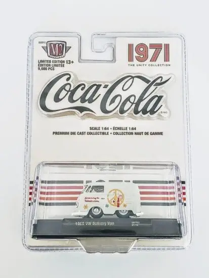M2 Machines 2021 Coca-Cola 1971 Unity Collection 1968 Volkswagen Delivery Van (Khombi) 56000-UNITY01